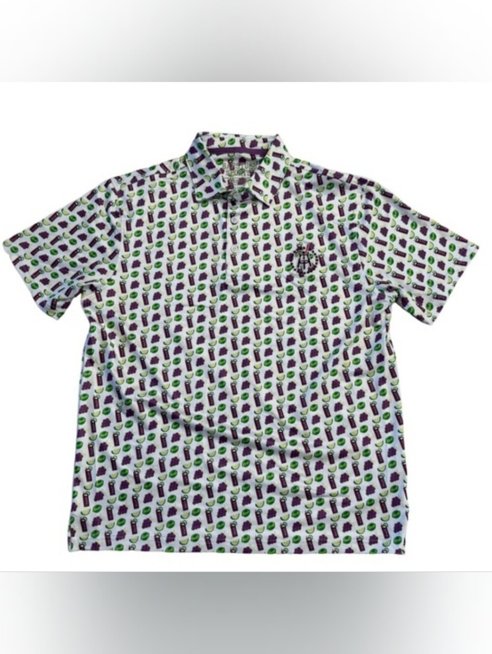 Men’s barstool sports polo golf shirt size Large